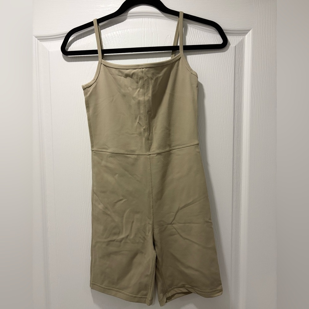 Wilfred Neutral Beige Sleeveless Jumpsuit